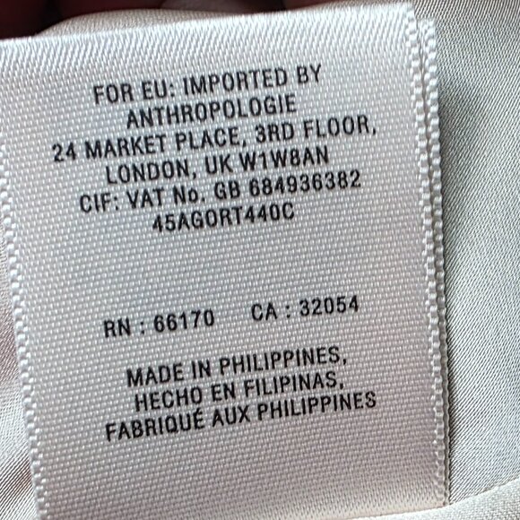 NWT ANTHROPOLOGIE ( S ) By HD in PARIS Beaded Neckline Flouncy Layered Tank - Picture 9 of 10